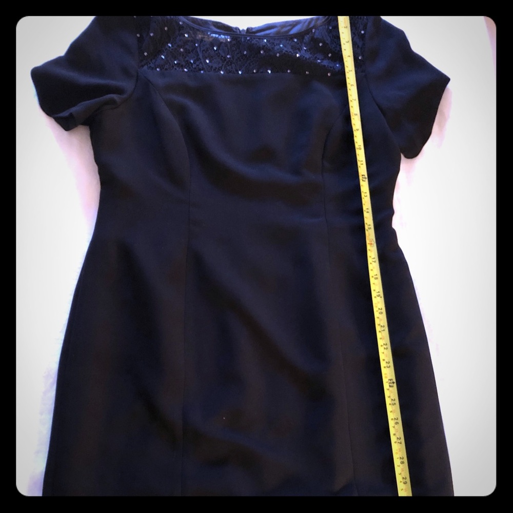 Size 12 Evan-Picone Black New Condition Dress